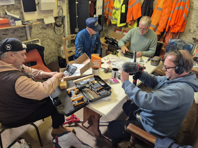 The shed on the telly